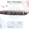 boAt Rockerz 255 Max wireless neckband earphones in Maverick Maroon, feature card: ENx calling inside the neckband