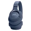 JBL Tune 720BT wireless over-ear headphones in Blue, folded, showing the buttons and ports on the right ear cup
