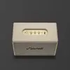 Marshall Woburn III Bluetooth home speaker in Cream, angled top view
