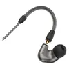 Sennheiser IE 600 wired in-ear monitors, Silver, earpiece and cable from the side
