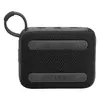 JBL Go 4 portable Bluetooth speaker in Black, back view