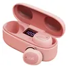 boAt Airdopes 121 v2 true wireless earbuds in Pink, earbuds with the open charging case and LED battery display