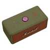 Marshall Emberton III portable Bluetooth speaker in Lunar Red, top view with the control knob
