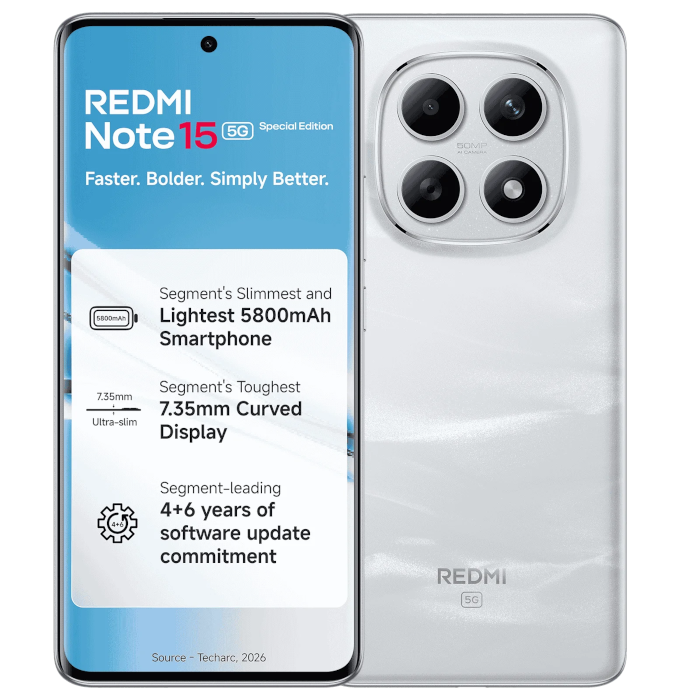 Redmi Note 15 SE 5G, 6/128GB, Frosted White