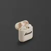 Marshall Minor IV true wireless earbuds in Cream, earbuds in the open charging case