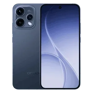 OPPO Reno15 5G in Twilight Blue, back and front views