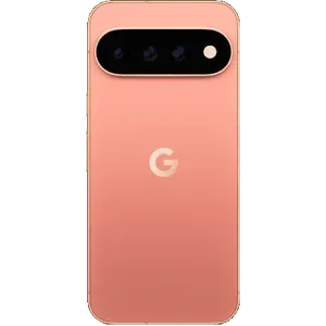 Google Pixel 11 Pro XL in Canyon, back view showing the camera bar and G logo