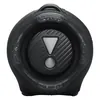 JBL Xtreme 4 portable Bluetooth speaker in Black, end view with the passive radiator