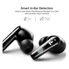 boAt Airdopes 131 Elite ANC true wireless earbuds in Active Black, close-up of the earbuds, smart in-ear detection
