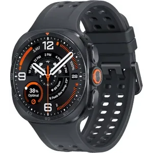 Samsung Galaxy Watch Ultra 2 in Titanium Gray, angled front view
