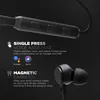 boAt Rockerz 103 Pro wireless neckband earphones in Fusion Black, inline 3-button remote, single press voice assistant and magnetic earbuds