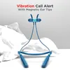 boAt Rockerz 238 Pro wireless neckband earphones in Furious Blue, vibration call alert and magnetic earbuds