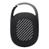 JBL Clip 4 portable Bluetooth speaker in Black, back view