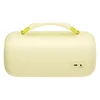 Bose SoundLink Max portable Bluetooth speaker in Citrus Yellow, back view with the USB-C and AUX ports