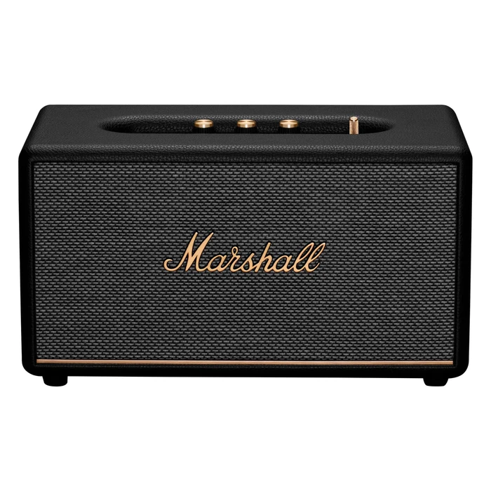 Marshall Stanmore III Bluetooth home speaker in Black, front view