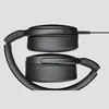 Sennheiser HD 400U USB-C wired over-ear headphones in Black, ear cups folded