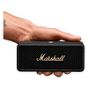 Marshall Emberton III portable Bluetooth speaker in Black and Brass, held in one hand