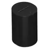 Sonos Era 100 Wi-Fi Bluetooth speaker in Black, angled front view