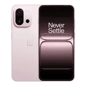 OnePlus 13s in Pink Satin, back and front views