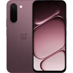 OnePlus N6x in Burgundy Red, back and front views