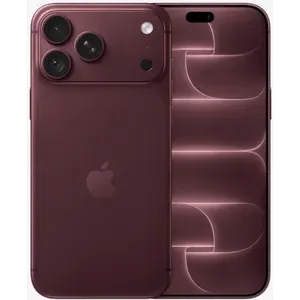 Apple iPhone 18 Pro Max in Burgundy, back with the full-width camera plateau beside the front with the Dynamic Island