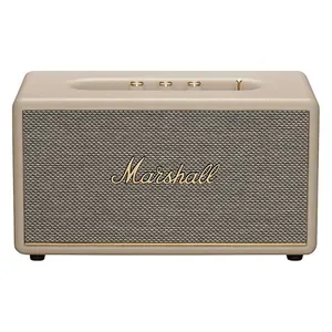 Marshall Stanmore III Bluetooth home speaker in Cream, front view