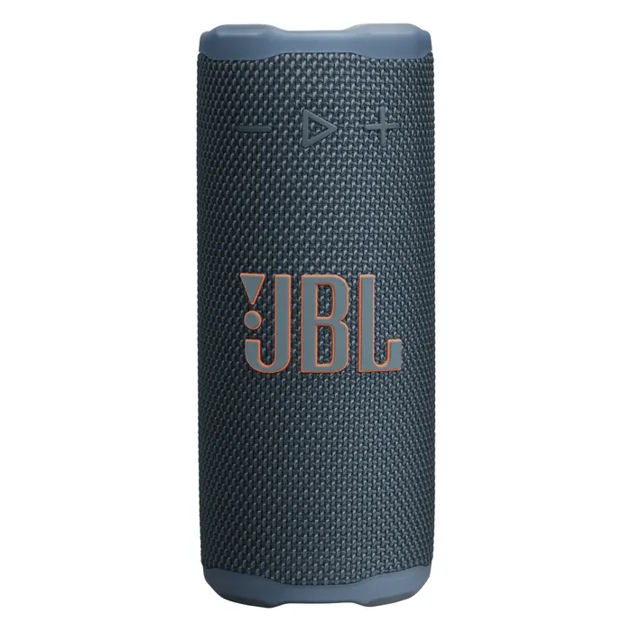 JBL Grip portable Bluetooth speaker in Blue, front view