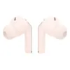 Samsung Galaxy Buds 4 Pro noise cancelling earbuds in Pink Gold, side view of both earbuds