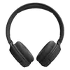 JBL Tune 520BT wireless on-ear headphones in Black, back view