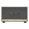 Marshall Acton II Bluetooth home speaker in White, front view with the EST. 1962 brass plate