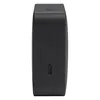 JBL Go Essential 2 portable Bluetooth speaker in Black, side view with the USB-C port