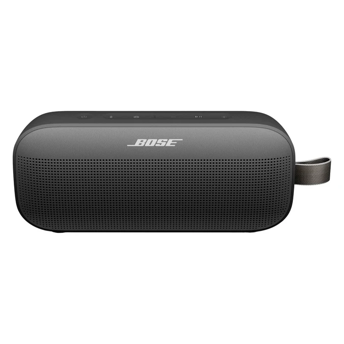 Bose SoundLink Flex (2nd Gen) portable Bluetooth speaker in Black, front view