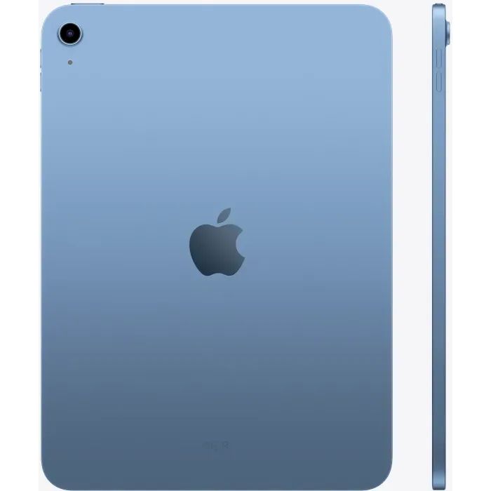 Apple iPad 11-inch (A16) Wi-Fi + Cellular in Blue, back view