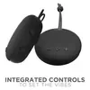 boAt Stone 193 portable Bluetooth speaker in Black, front and side controls on two speakers