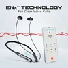 boAt Rockerz 333 ANC wireless neckband earphones with active noise cancellation in Black, ENx call mic feature card