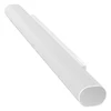 Sonos Arc Ultra Dolby Atmos soundbar in White, end view with grille