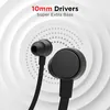 boAt Rockerz 103 Pro wireless neckband earphones in Fusion Black, earbud close-up, 10 mm drivers