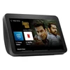 Amazon Echo Show 8 2nd Gen smart display in Black, front view with Prime Video on screen