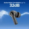 boAt Nirvana Iris true wireless earbuds in Crystal Black, up to 32 dB active noise cancellation