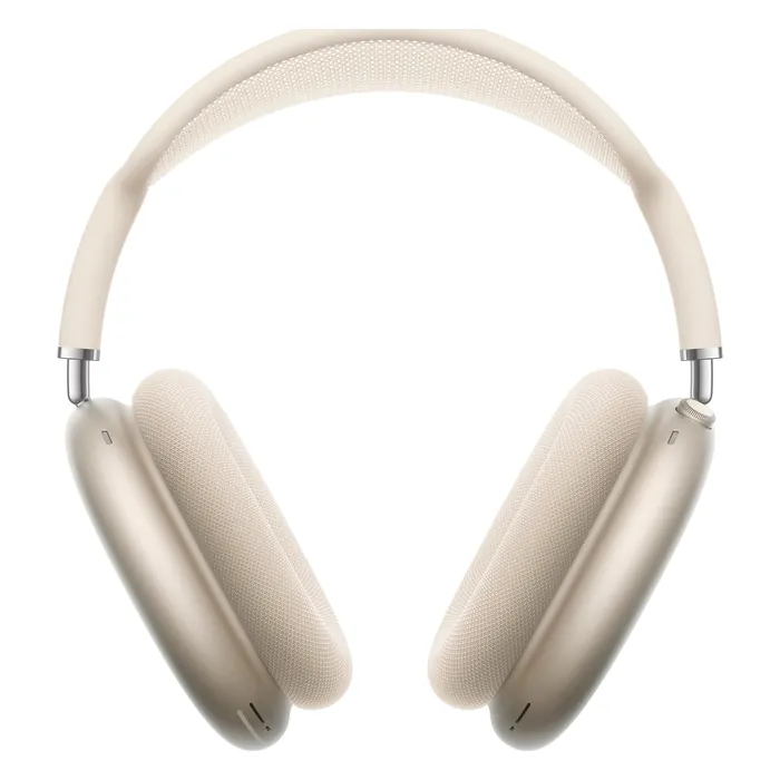 Apple AirPods Max (USB-C) in Starlight, front view