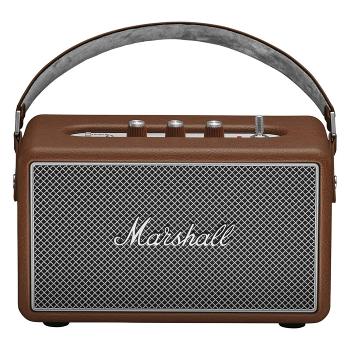 Marshall Kilburn III portable Bluetooth speaker in Brown, front view