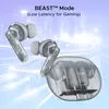 boAt Airdopes 191 ANC true wireless earbuds in Pellucid White, earbuds and case, BEAST Mode low latency