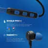 boAt Rockerz 103 Pro wireless neckband earphones in Blue, inline 3-button remote, single press voice assistant and magnetic earbuds