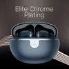 boAt Airdopes 161 ANC Elite true wireless earbuds in Blue, open charging case with the chrome-plated Elite finish