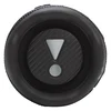 JBL Flip 7 portable Bluetooth speaker in Black, end cap view