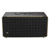 JBL Authentics 500 smart home speaker in Black, front view with Quadrex grille