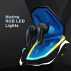 boAt Immortal 121 true wireless gaming earbuds in Black Sabre, RGB LED lights on the charging case