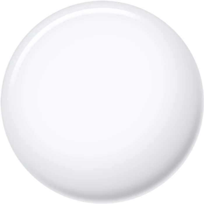 Apple AirTag (2nd generation) 4 pack, one AirTag, back view