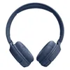 JBL Tune 520BT wireless on-ear headphones in Blue, back view