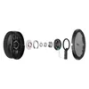 Sennheiser HD 660S2 open-back audiophile headphones in Black, exploded view of the driver and ear cup